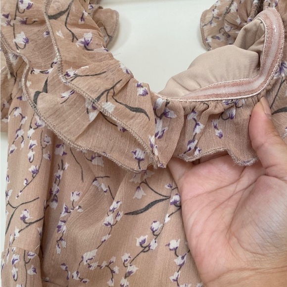 Selfies Leslie women’s Jazz Bardot neckline wide leg split jumpsuit - Picture 10 of 11